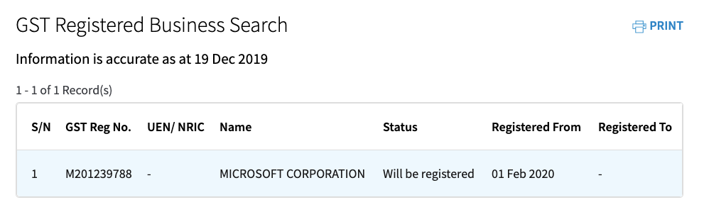 Overseas Digital Service GST Registration