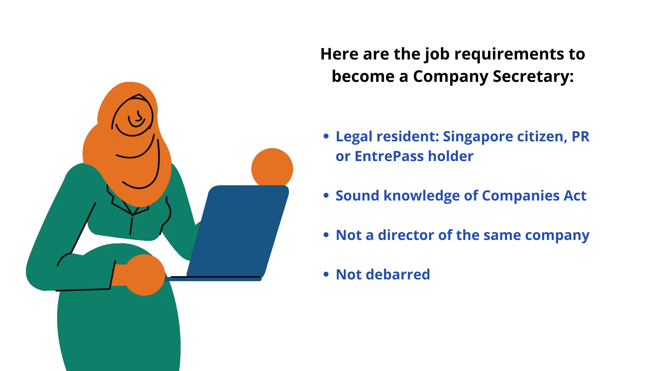 Company Secretary Job Responsibilities in Singapore