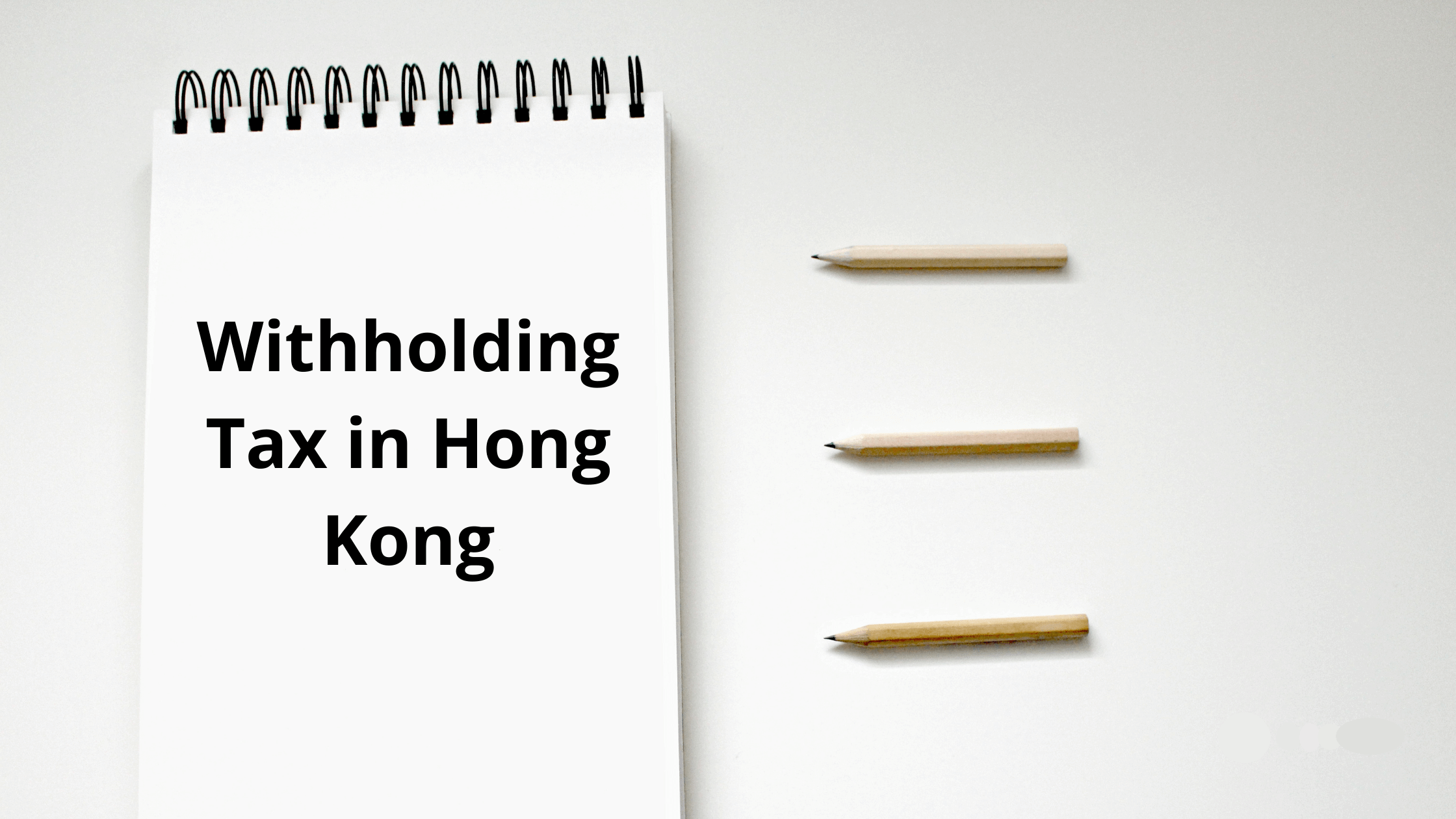 Withholding tax in Hong Kong