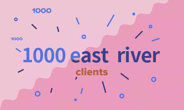 East river Now Has 1,000 Clients